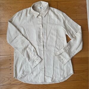 Uniqlo Cream Shirt